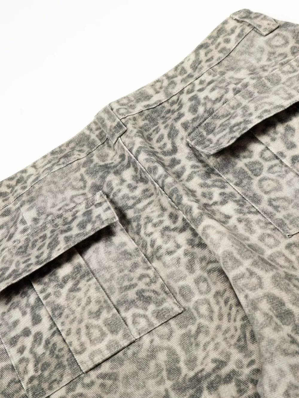 Men's Leopard Print Cargo Pants, image 6