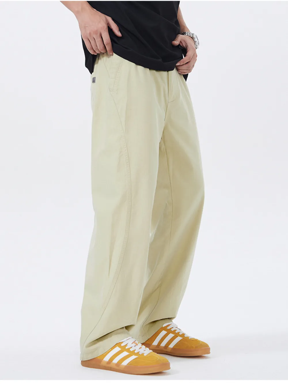 Men's Full Size Loose Fit Casual Pants Plus Size, image 3