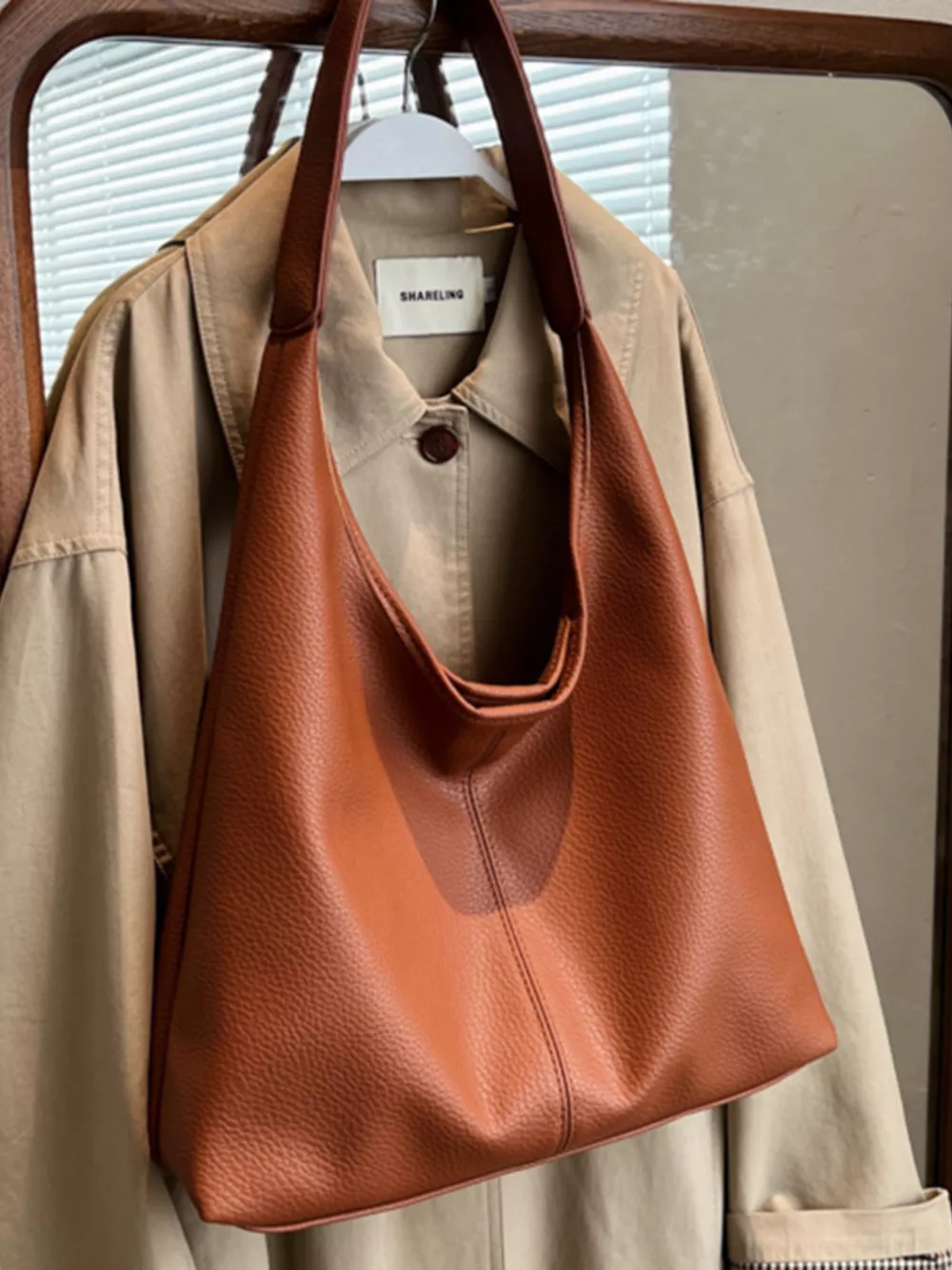 PU Leather Shoulder Bag, image 2