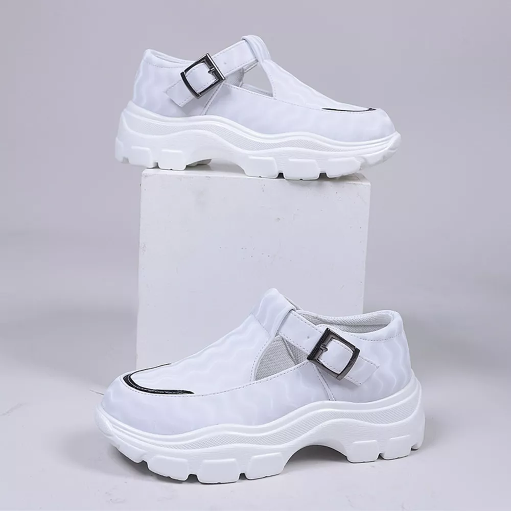 Round Toe Platform Loafers, image 7