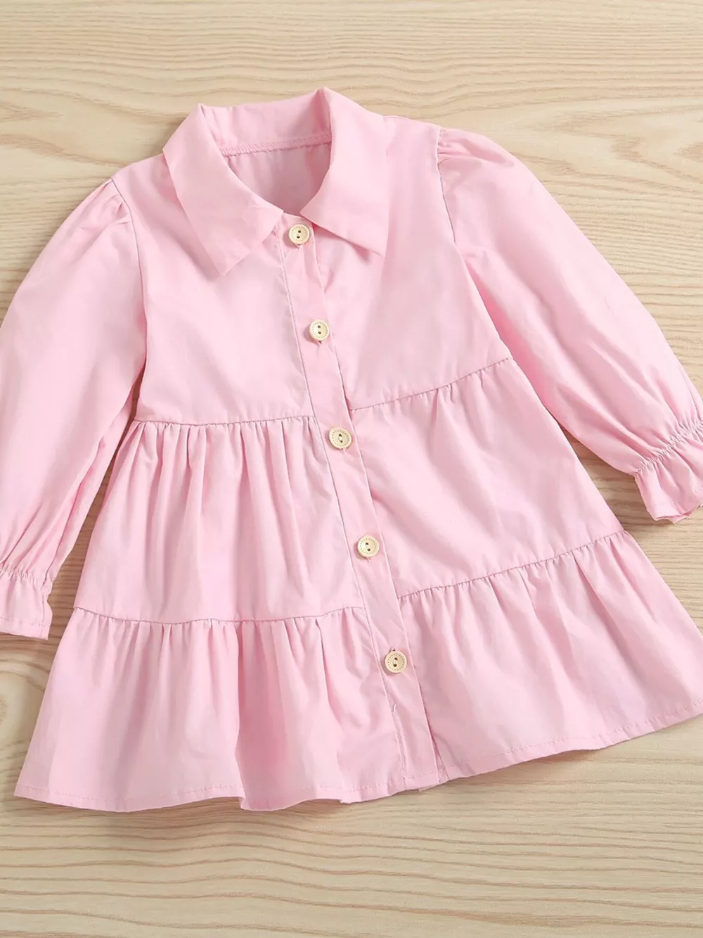 Children's Button Front Dress and Vest Set, image 3