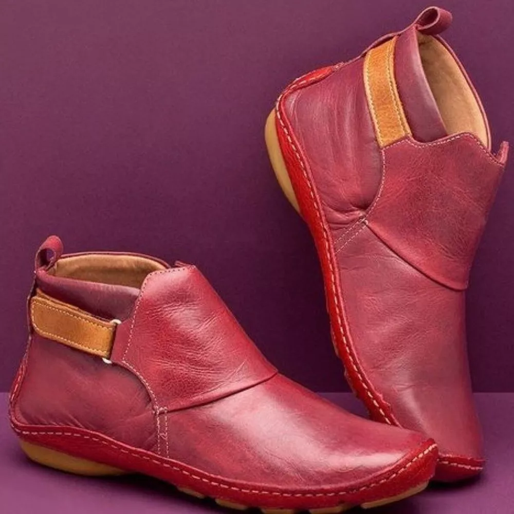 PU Leather Ankle Boots, image 2