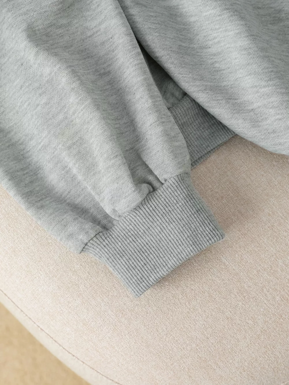 Bow Embroidered Long Sleeve Hoodie, image 14