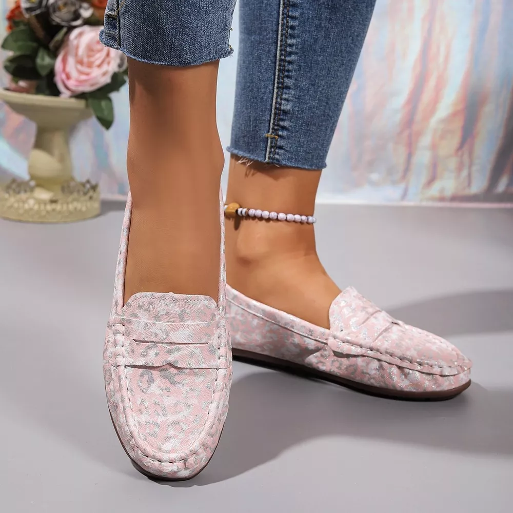 Floral Print Slip-Ons, image 3