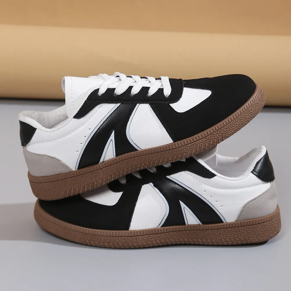 Lace Up Round Toe Sneakers, image 2