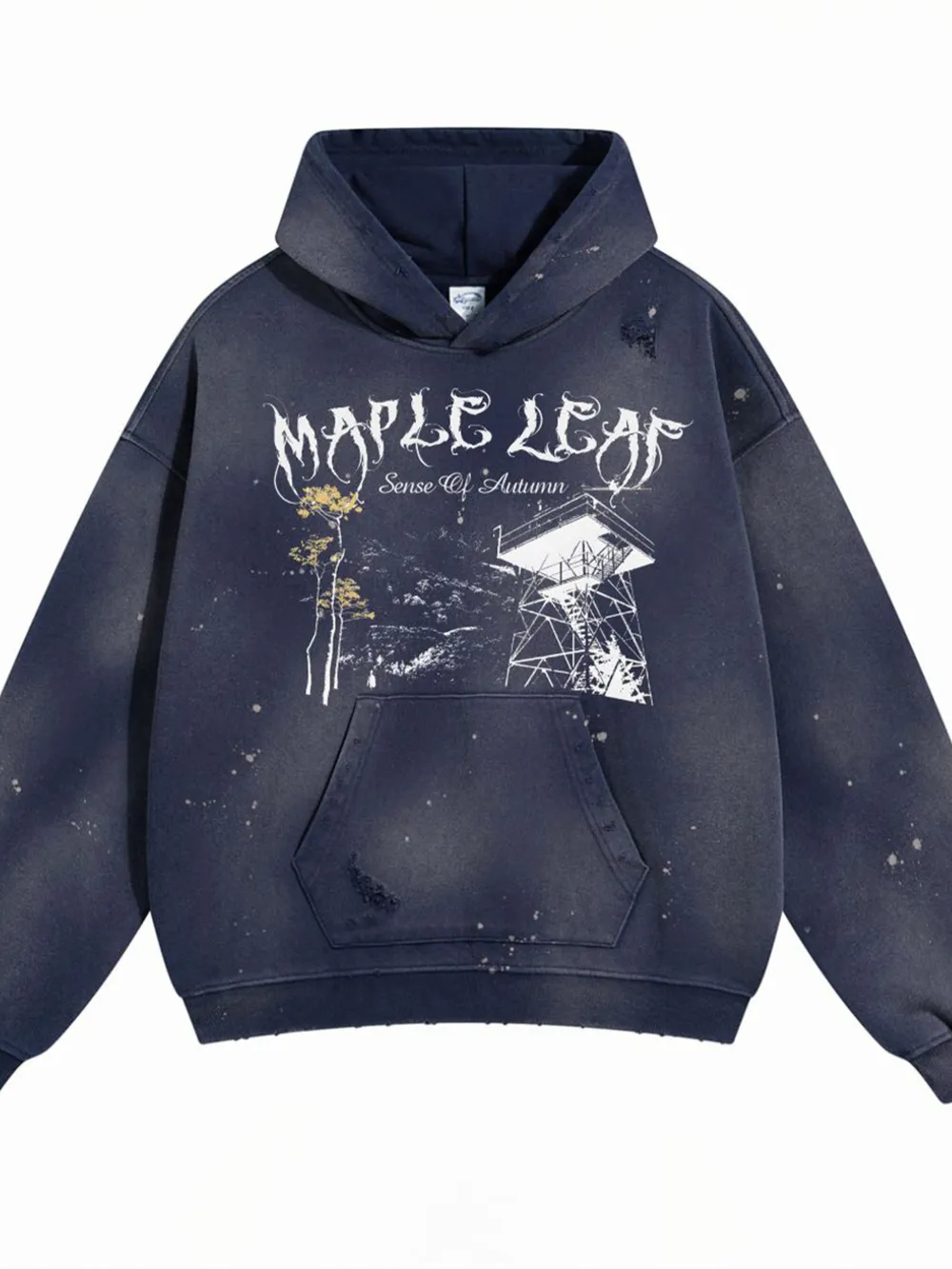 Men's Graphic Long Sleeve Hoodie, image 3