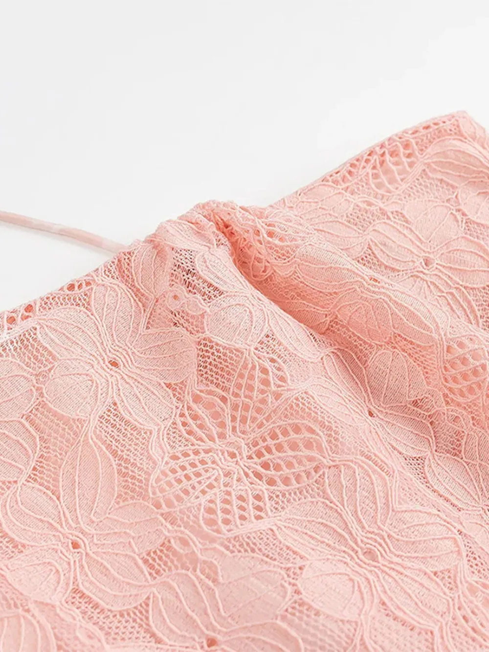 Lace One Shoulder Mini Dress, image 8