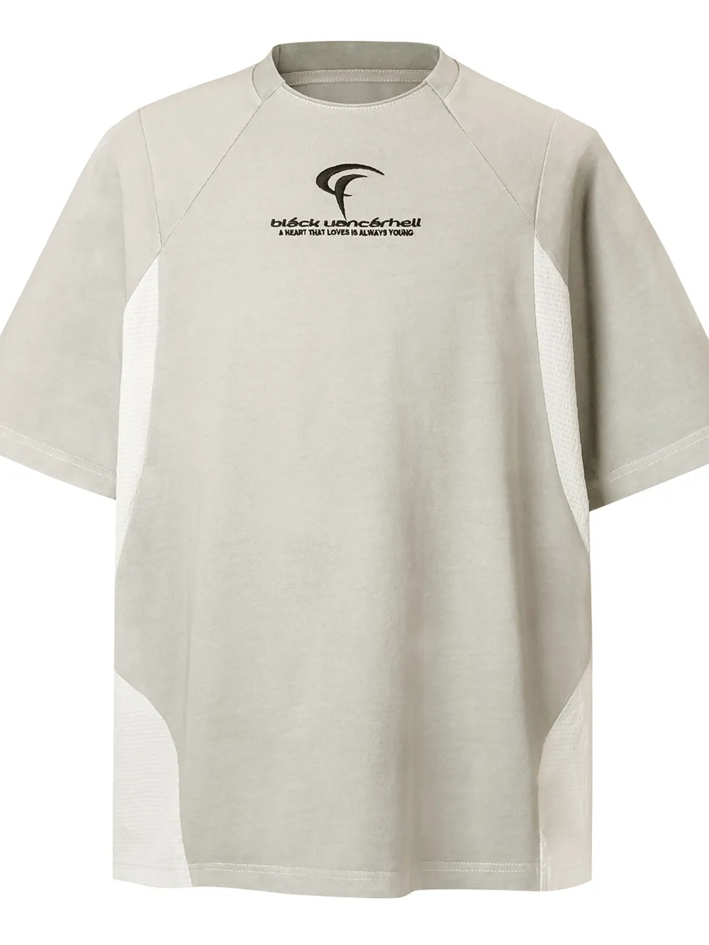 Men's Contrast Round Neck Short Sleeve T-Shirt, image 4