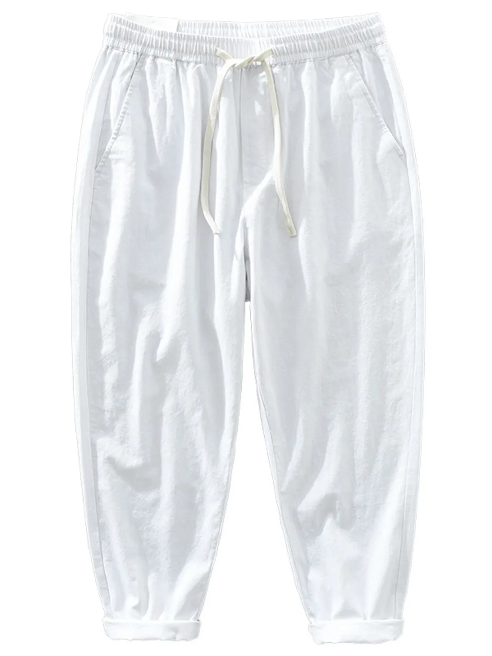 Men's Full Size Drawstring Loose Fit Joggers Plus Size, image 6