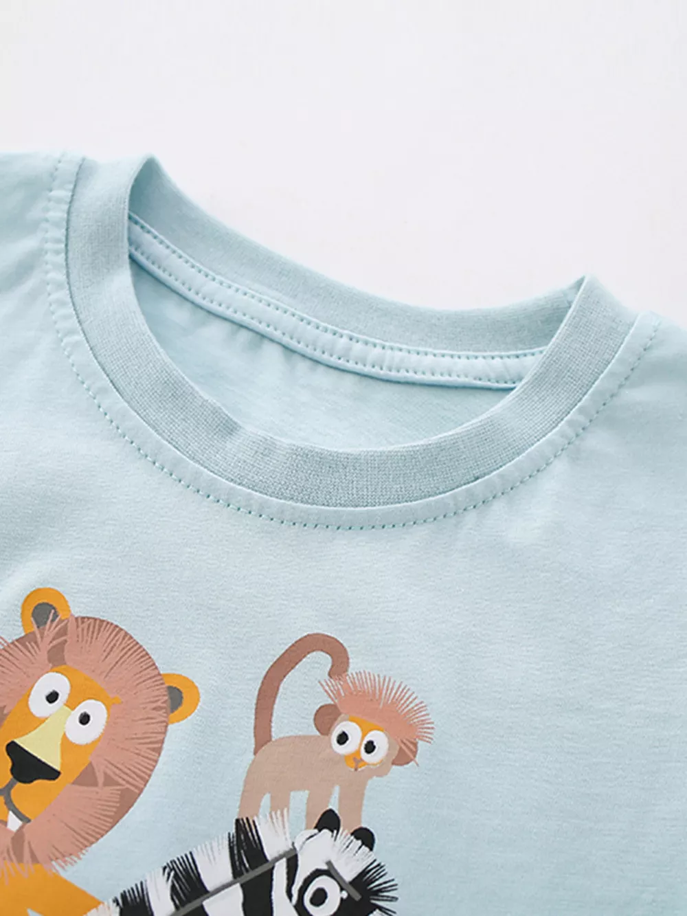 Children's Animal Short Sleeve Tee and Shorts Set, image 2