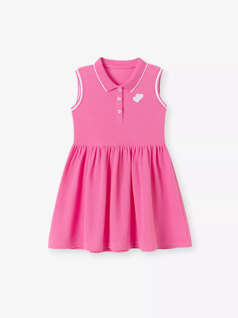 Children's Sleeveless Polo Dress, image 2