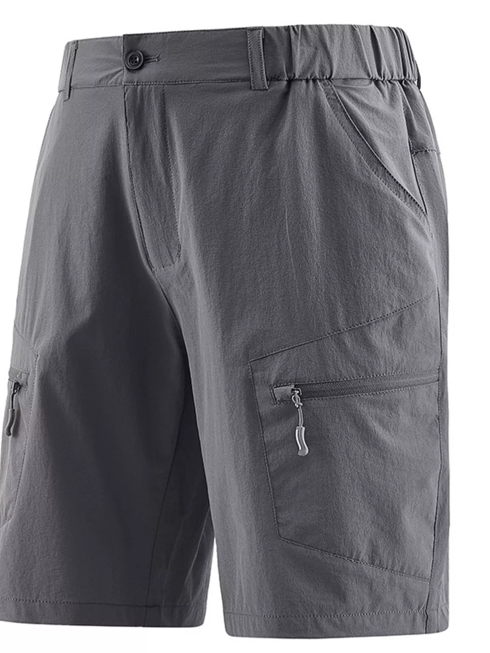 Men's Plus Size Zipper Pocket Outdoor Shorts, image 9