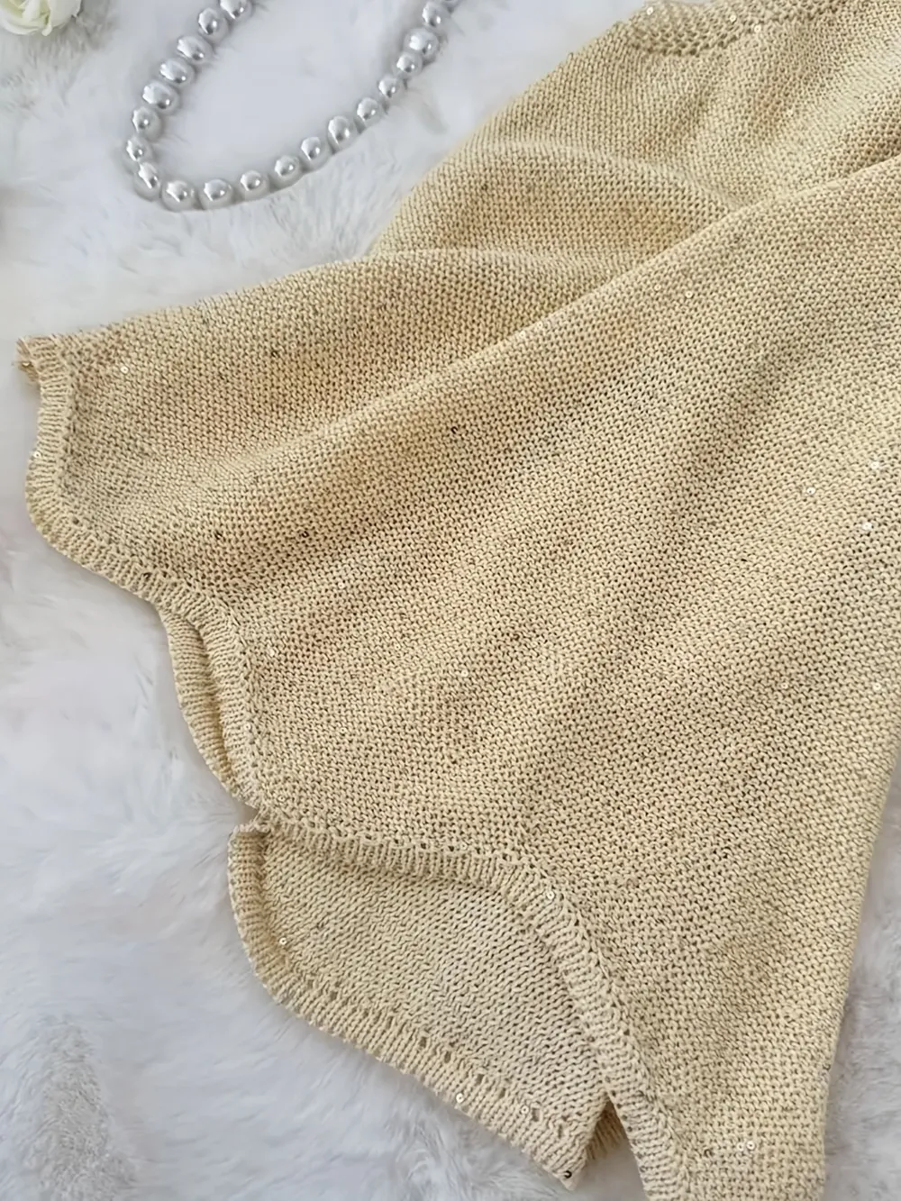Scoop Neck Sweater Vest, image 3