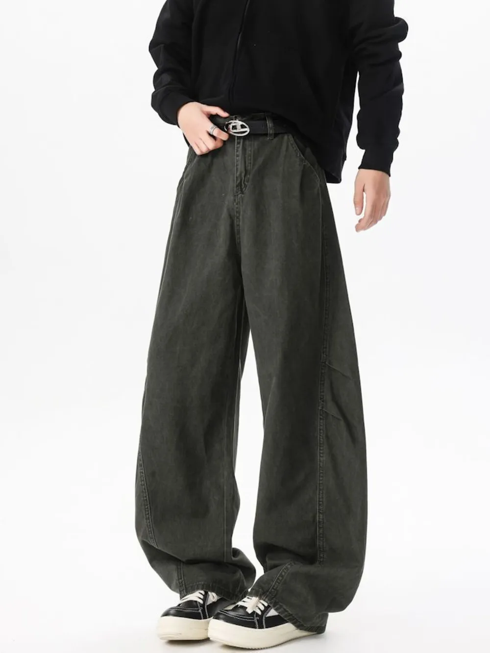 Men's Wide Leg Jeans, image 5