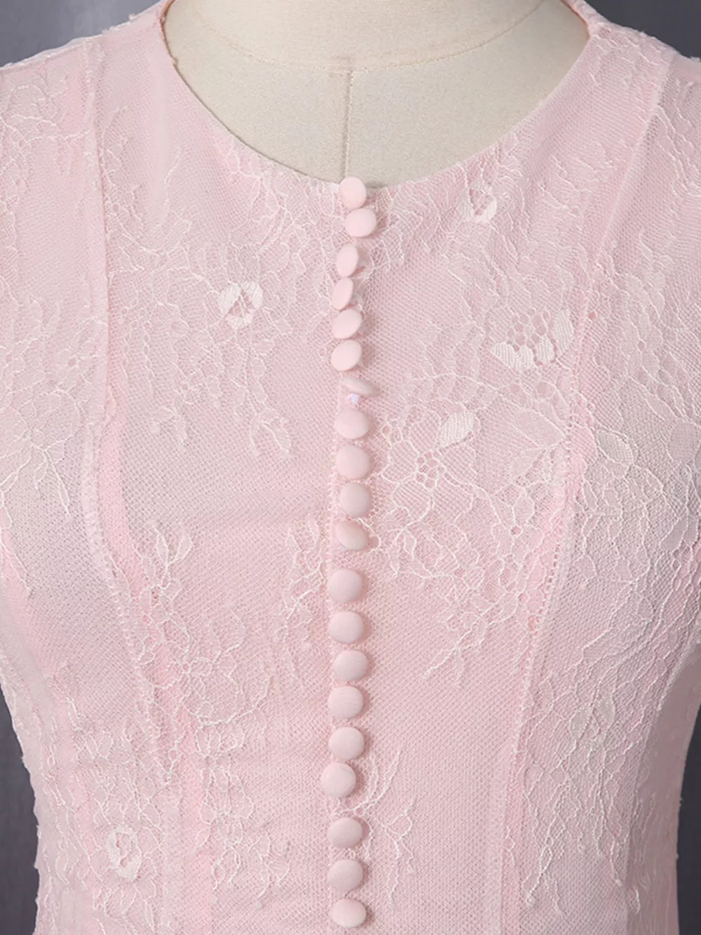 Lace Flare Sleeve Mini Dress, image 6