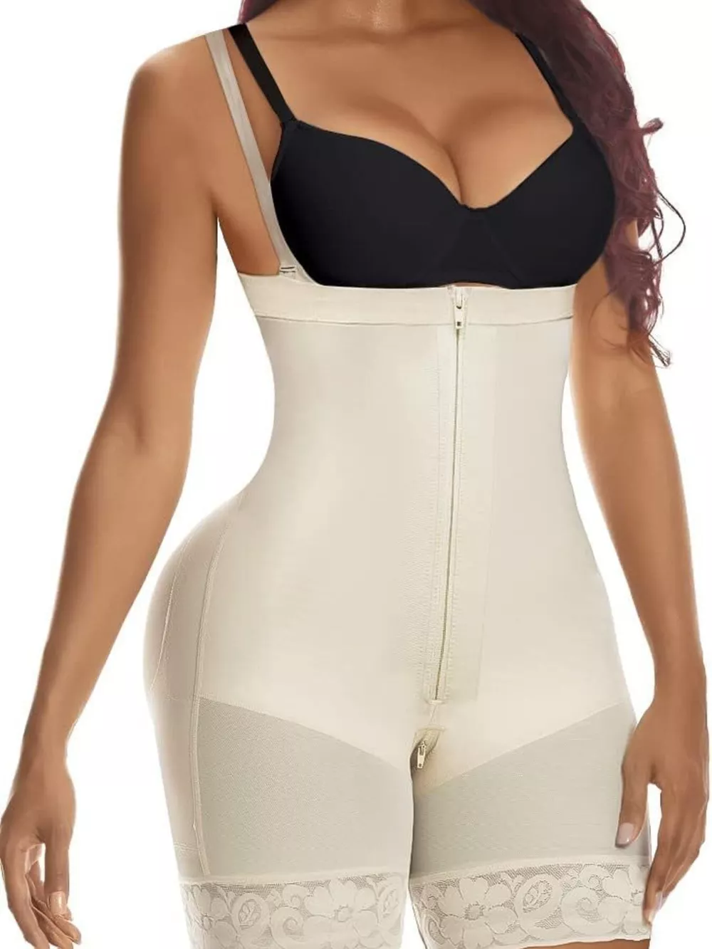 Full Size Full Body Zipper Shaping Bodysuit Plus Size, image 5