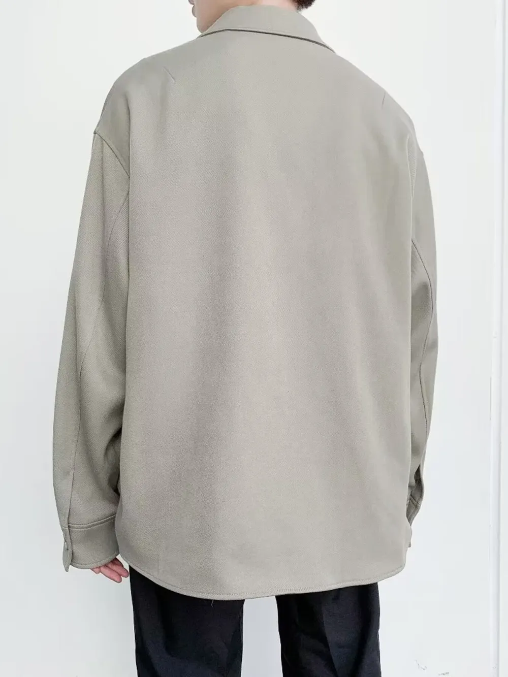 Men's Casual Button-Down Jacket, image 11