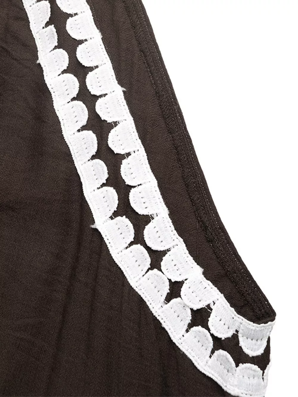 Crochet Trim Sleeveless Maxi Dress, image 7