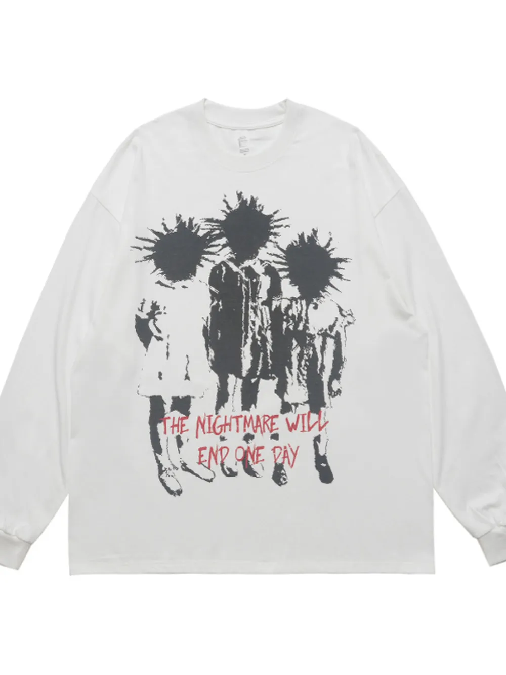 Men's Plus Size Graphic Long Sleeve T-Shirt, image 8