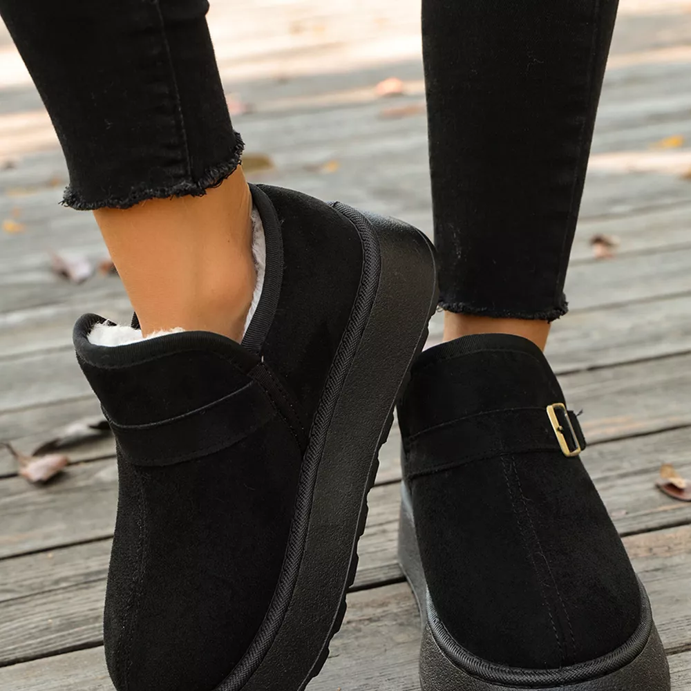 Round Toe Platform Boots, image 8