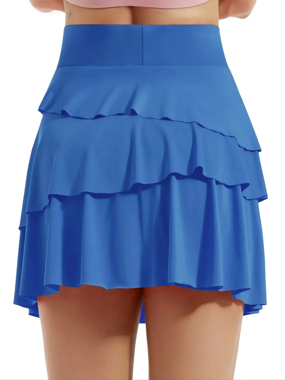 Tiered Ruffle Active Skort, image 4