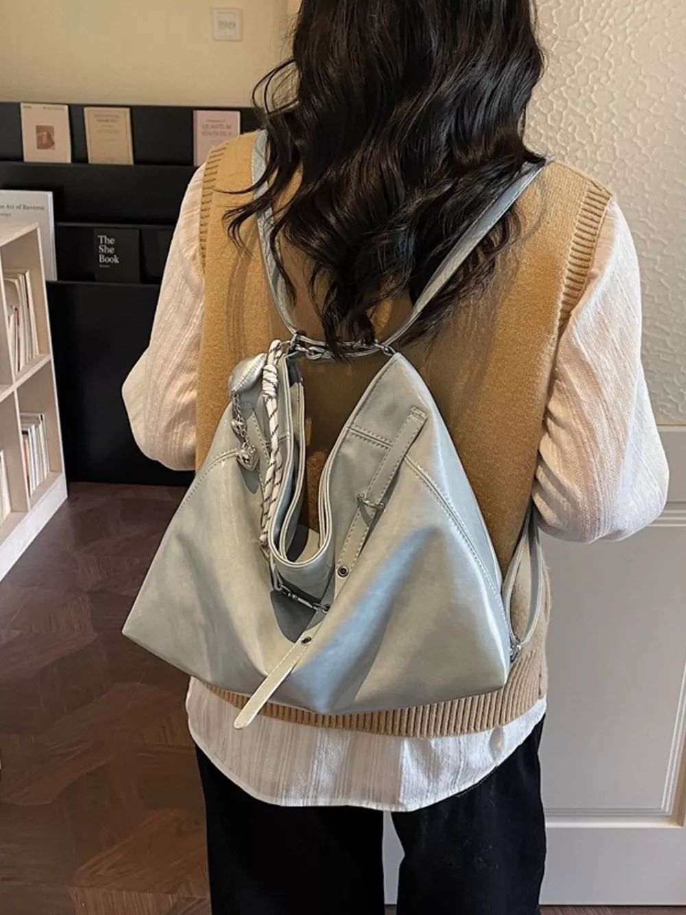 PU Leather Shoulder Bag, image 9
