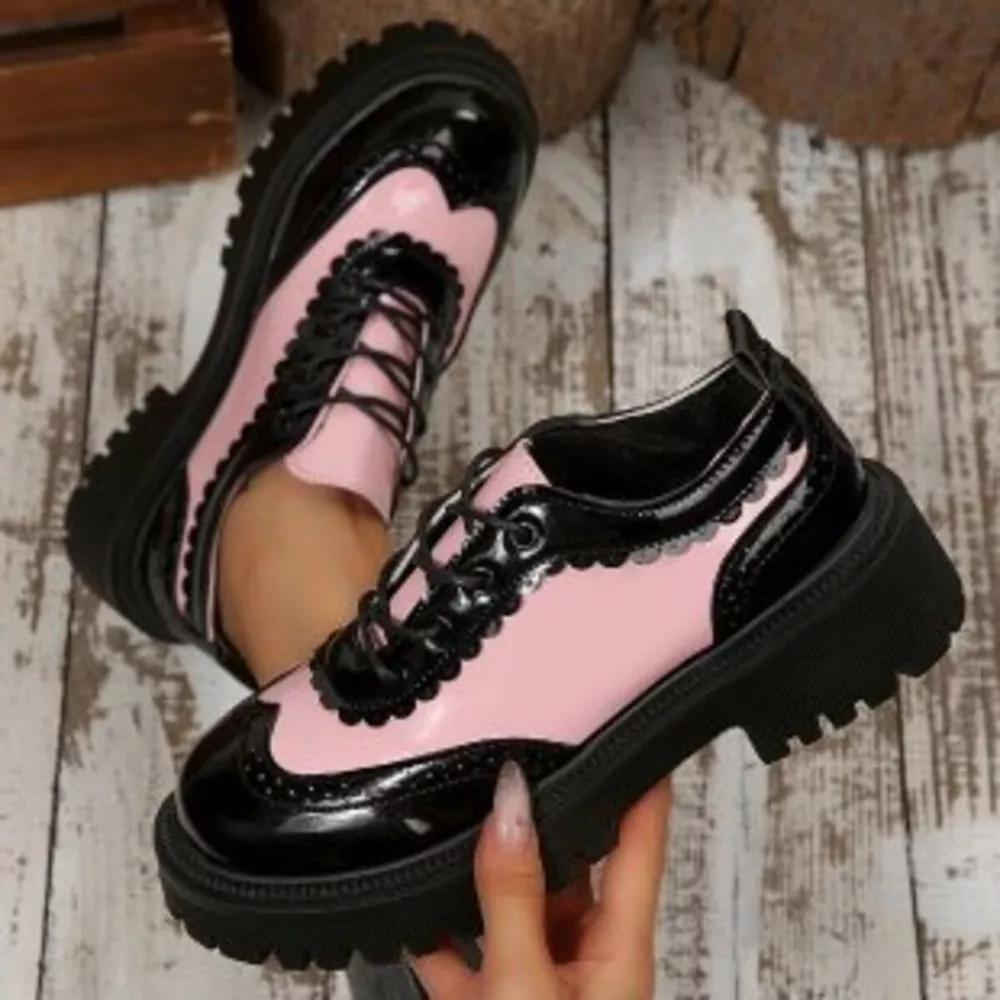 Round Toe Platform Loafers, image 6