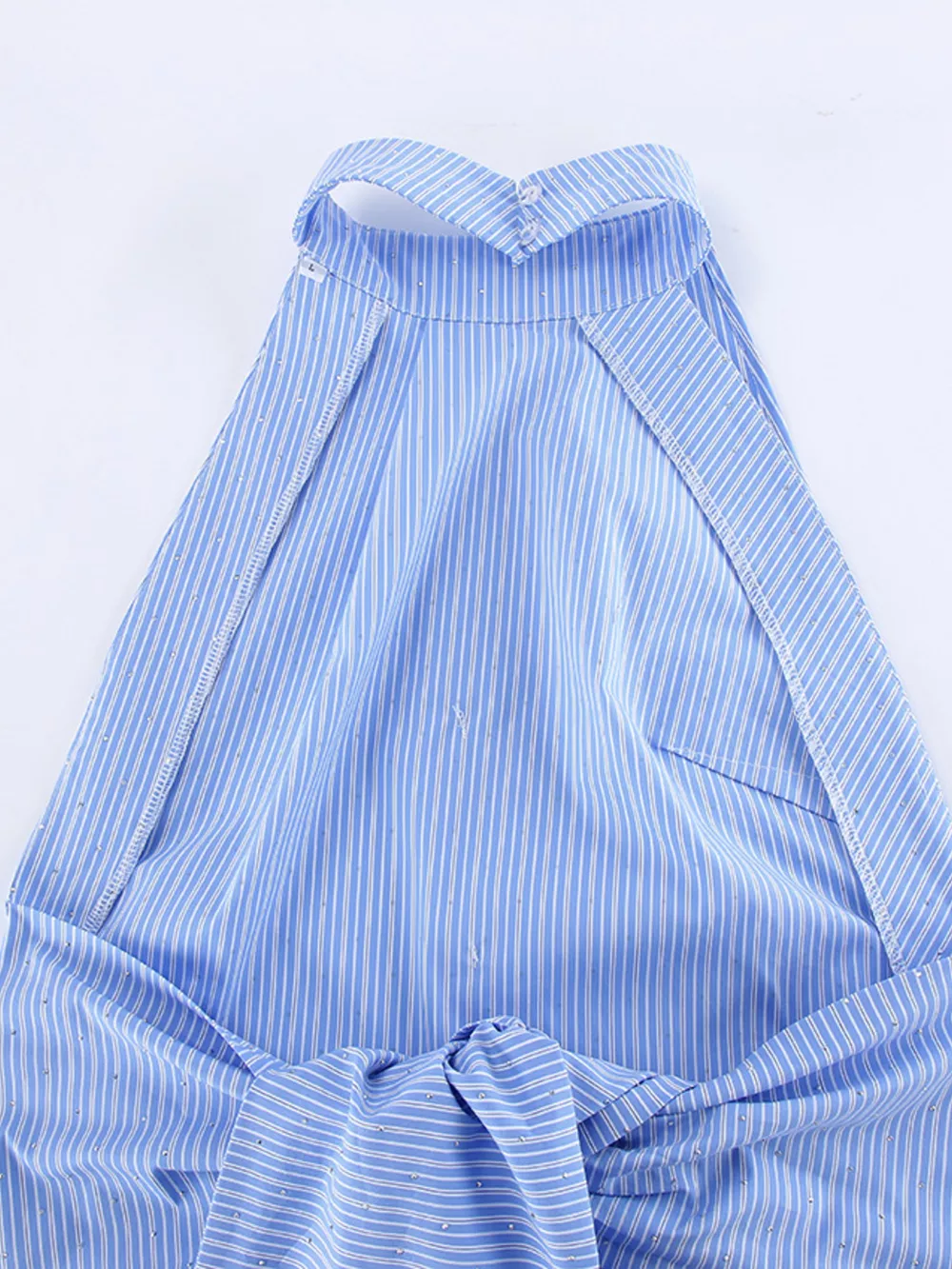 Striped Halter Neck Cami, image 6