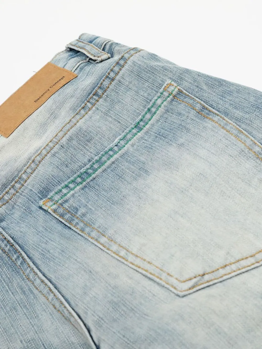 Men's Washed Wide Leg Baggy Jeans, image 13