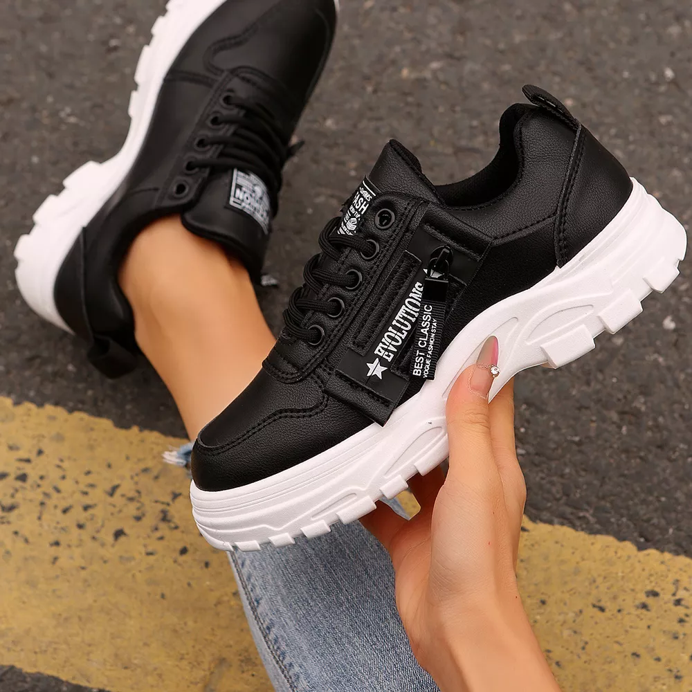 Lace Up Round Toe Athletic, image 15