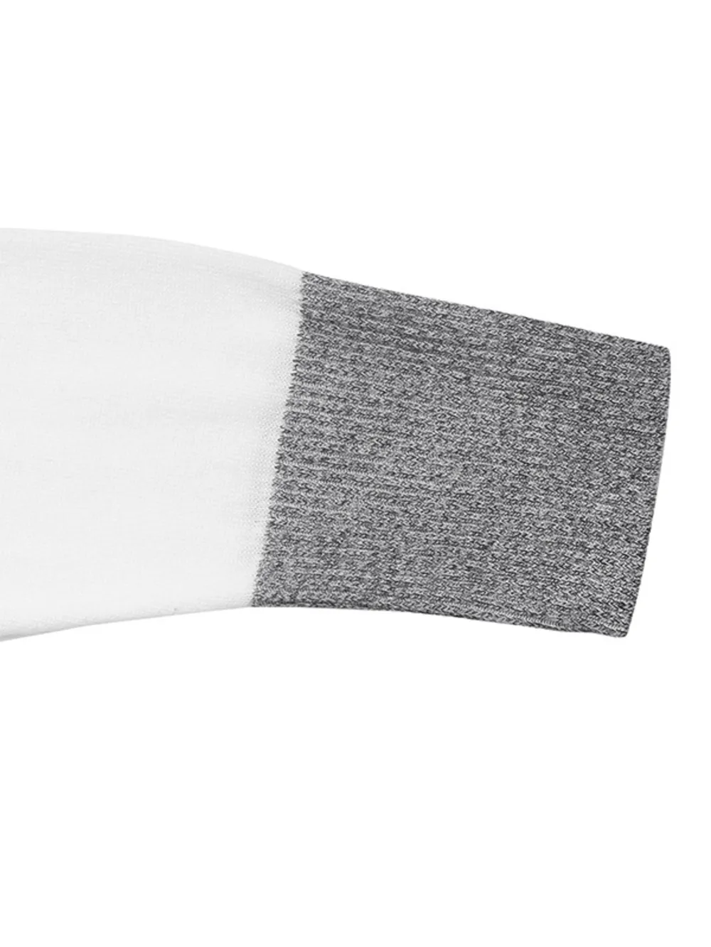Color Block Knit Long Sleeve Sweater, image 7
