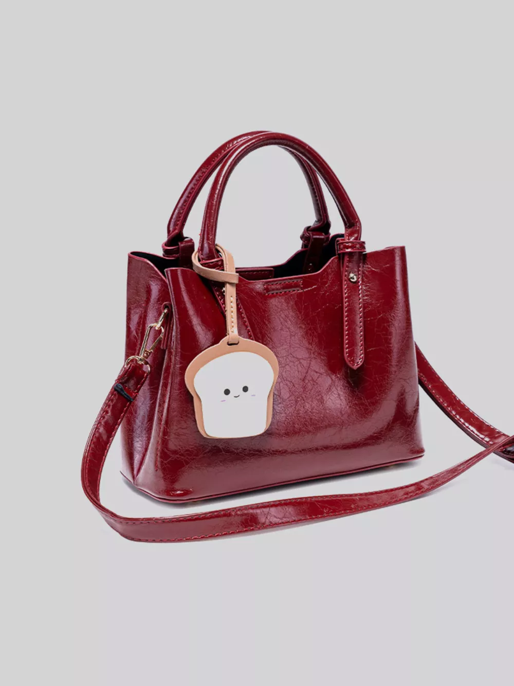 Top Handle Texture Handbag, image 6