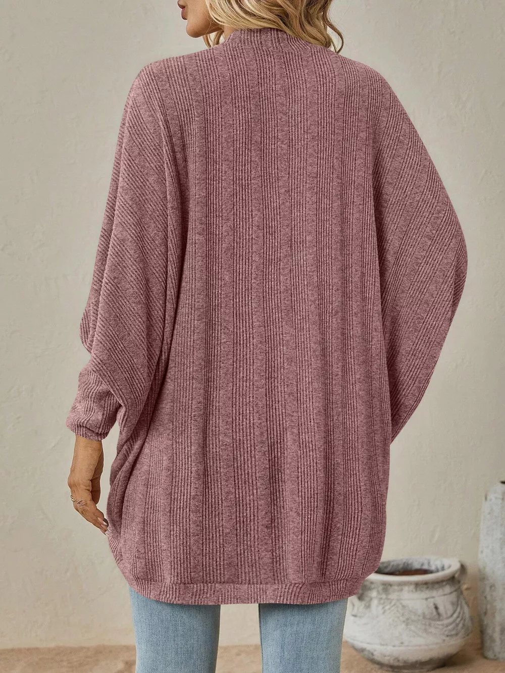Open Front Cocoon Cardigan, image 14