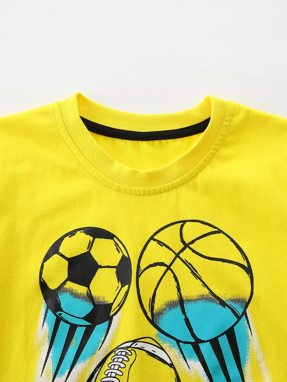 Children's Sporty Graphic Short Sleeve T-Shirt, image 3