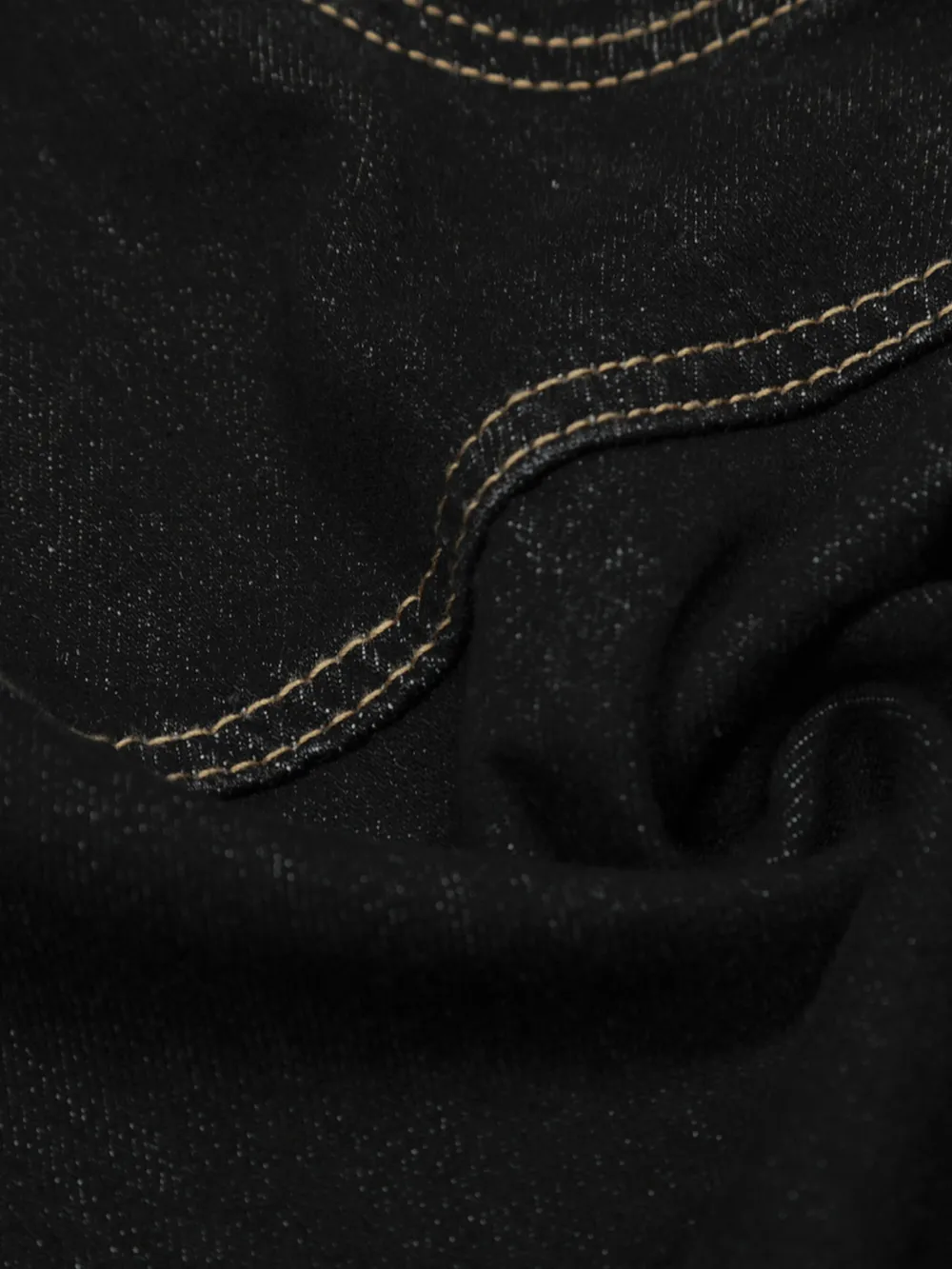 Men's Wide-Leg Denim Shorts with Contrast Stitching, image 11
