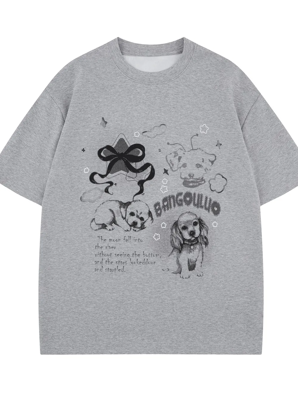 Men's Graphic Round Neck Short Sleeve T-Shirt