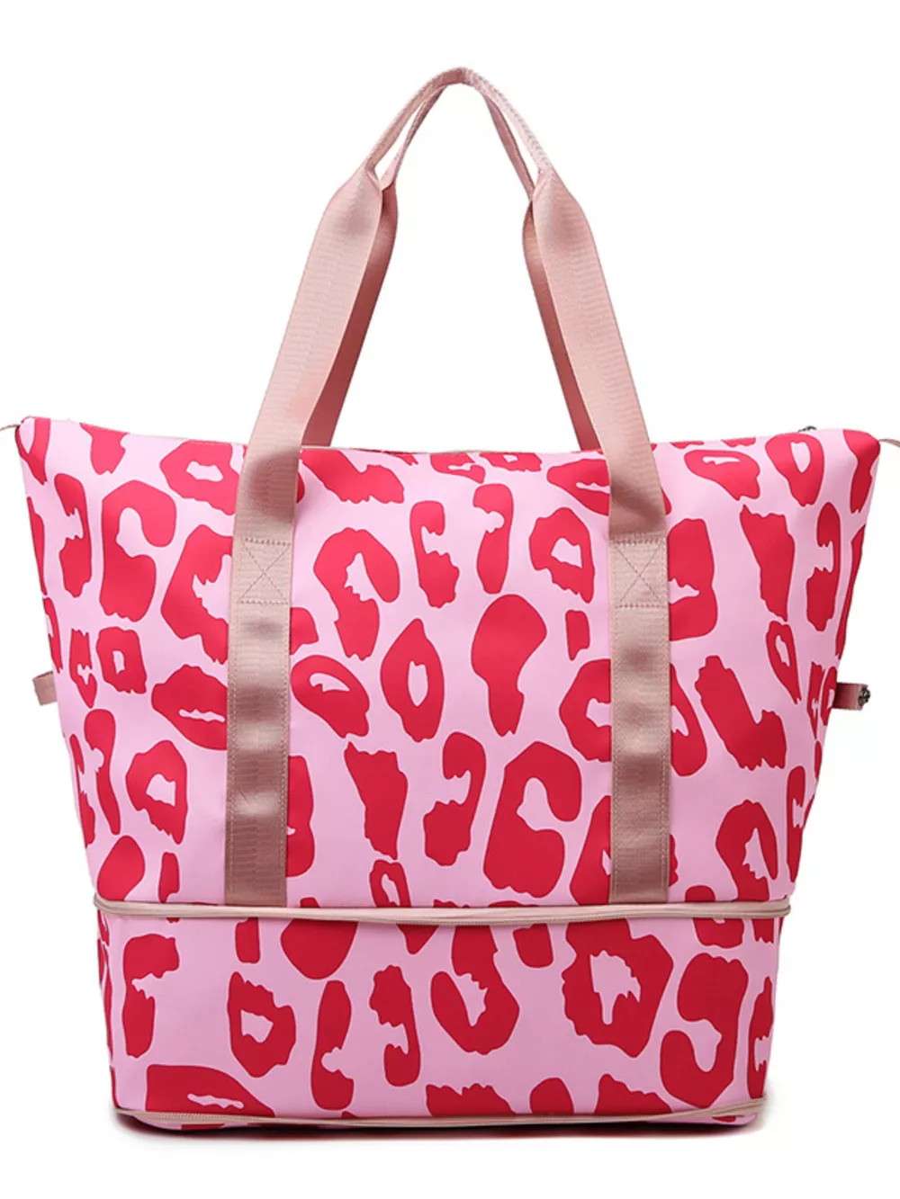 Leopard Print Travel Bag, image 5