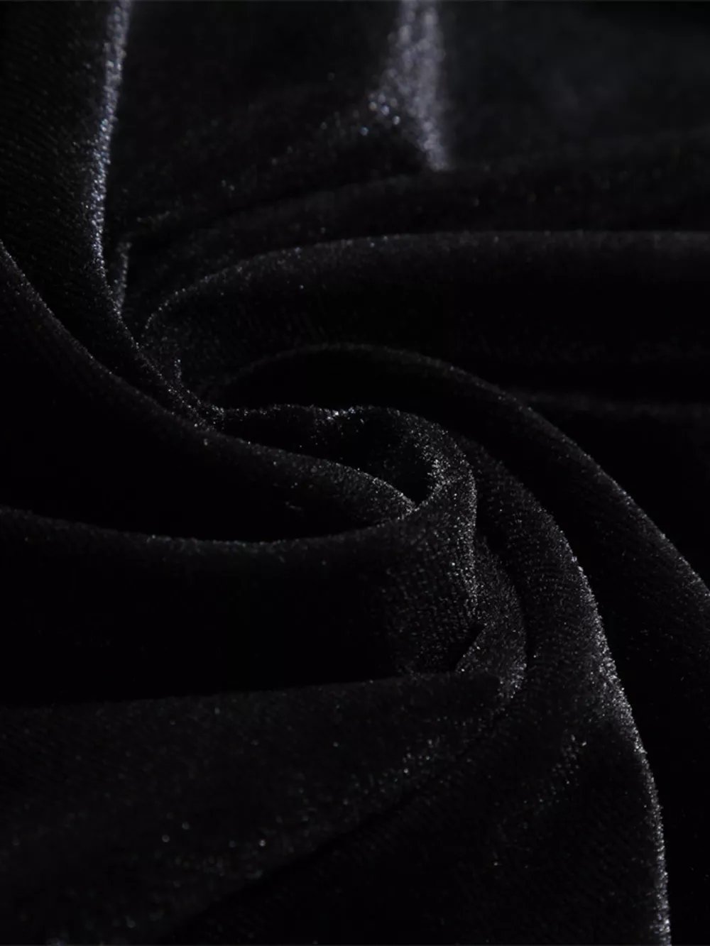 Men's Velvet Turtleneck Long Sleeve T-Shirt, image 8