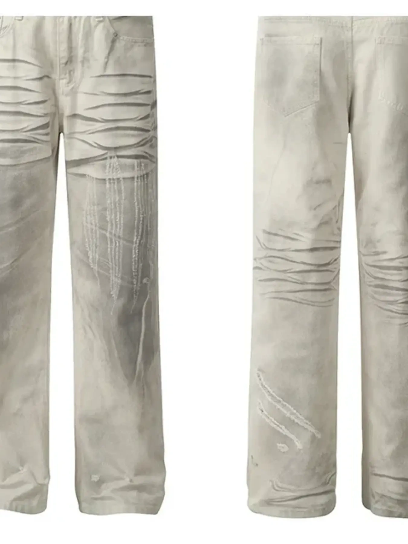 Men's Vintage washed Jeans, image 4