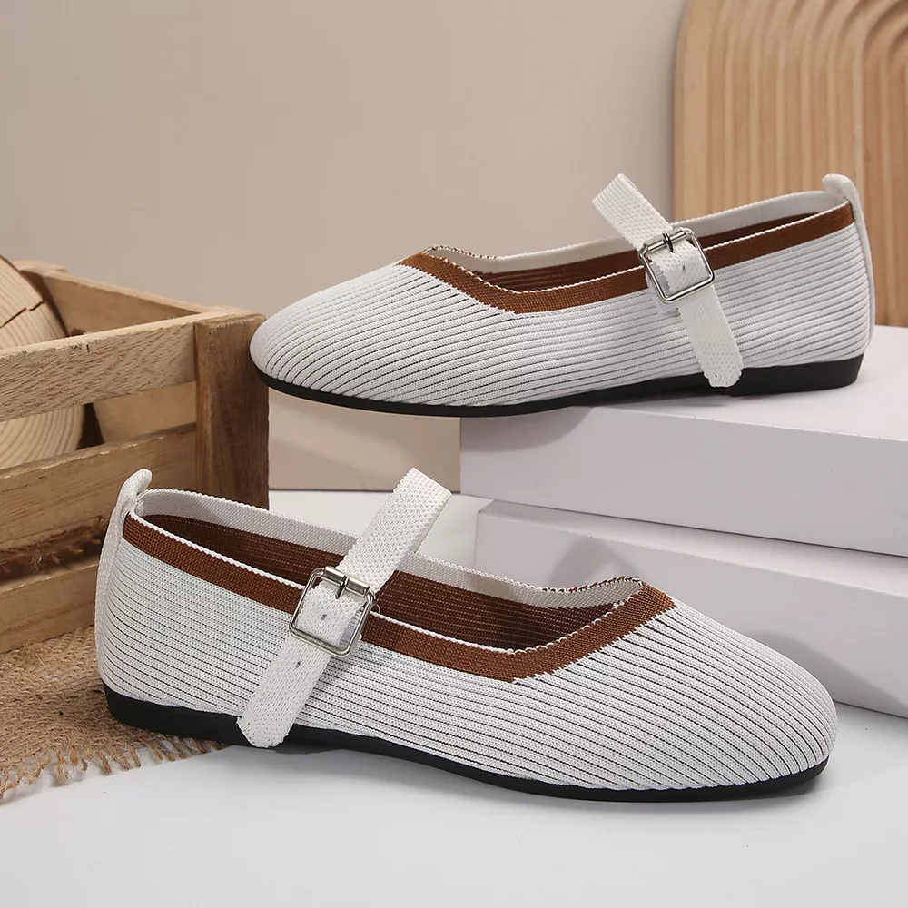 Round Toe Mesh Slip-Ons, image 11