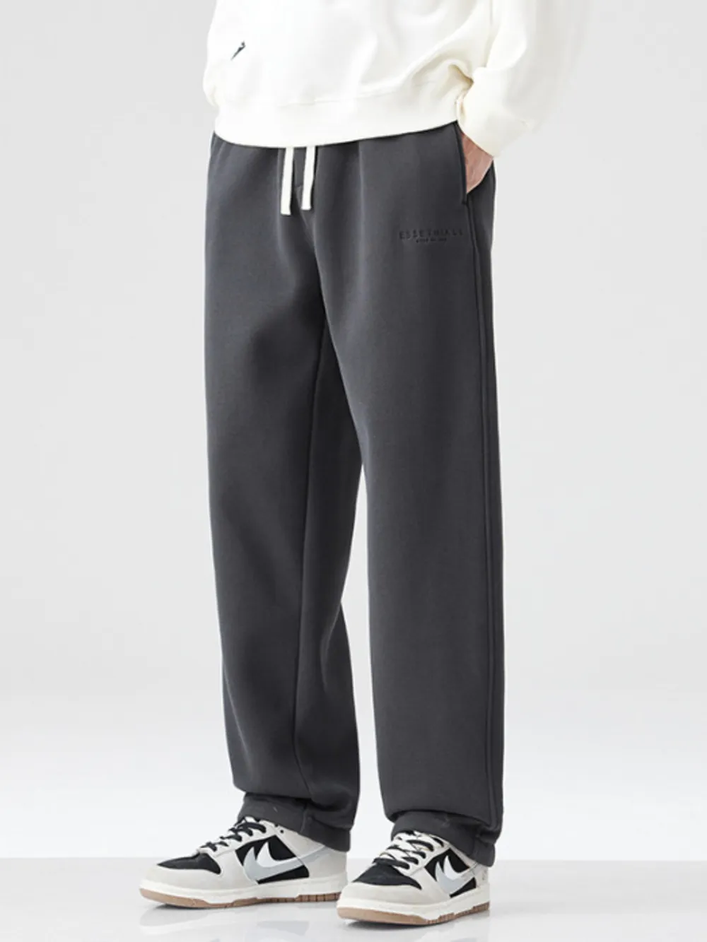 Men's Plus Size Wide Leg Pants, image 2