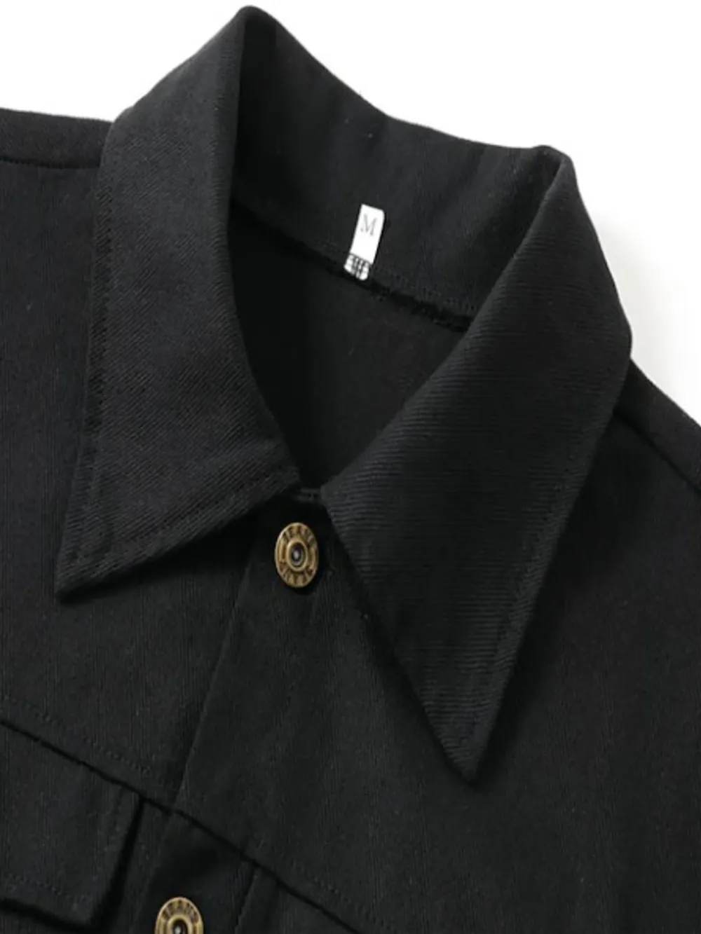 Men's Full Size Button Up Long Sleeve Jacket Plus Size, image 4