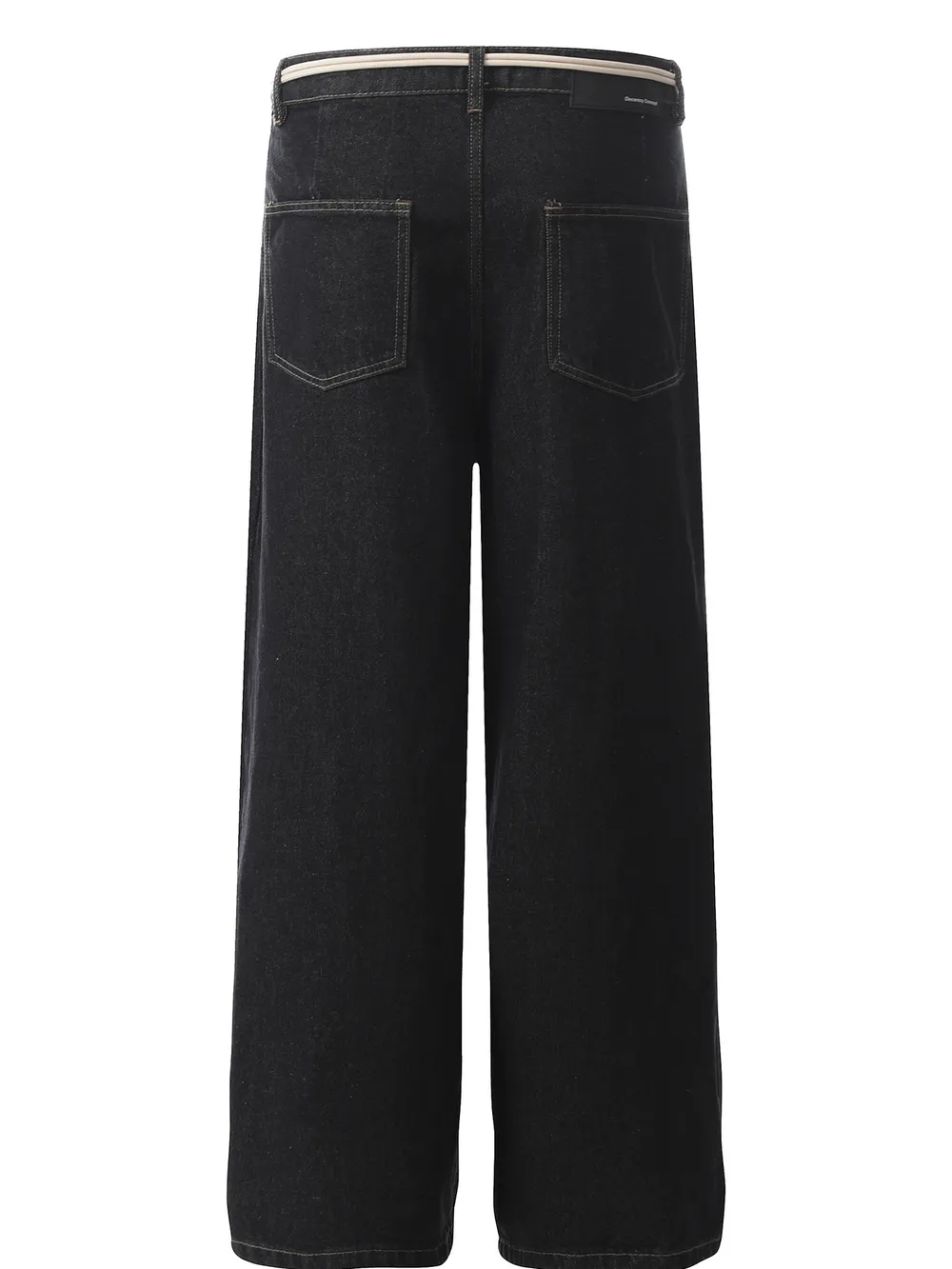 Men's High-Waisted Wide-Leg Jeans, image 3