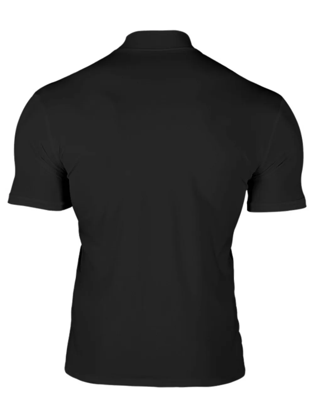 Men's Full Size Turtleneck Short Sleeve T-Shirt Plus Size, image 4