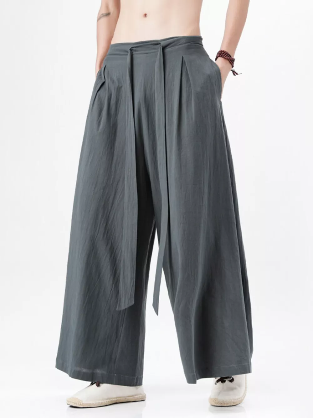 Men's Plus Size Wide Leg Pants, image 6