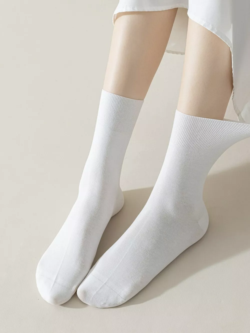 Lightweight Solid Color Socks, image 12