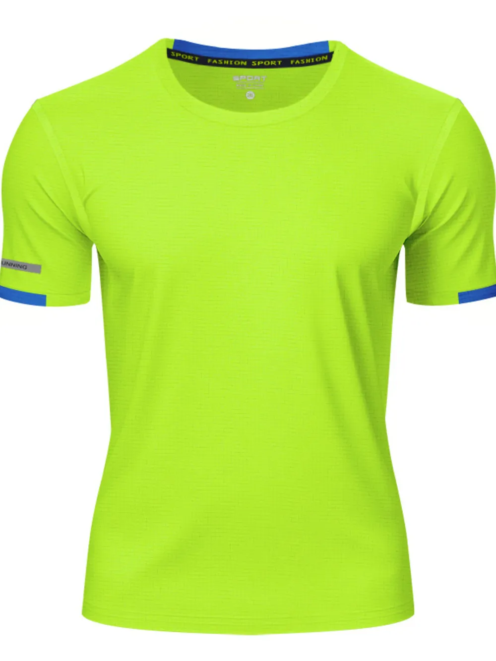 Men's Full Size Round Neck Short Sleeve T-Shirt Plus Size, image 7