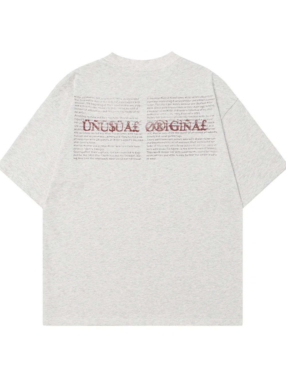 Men's Graphic Short Sleeve Oversized T-Shirt, image 4