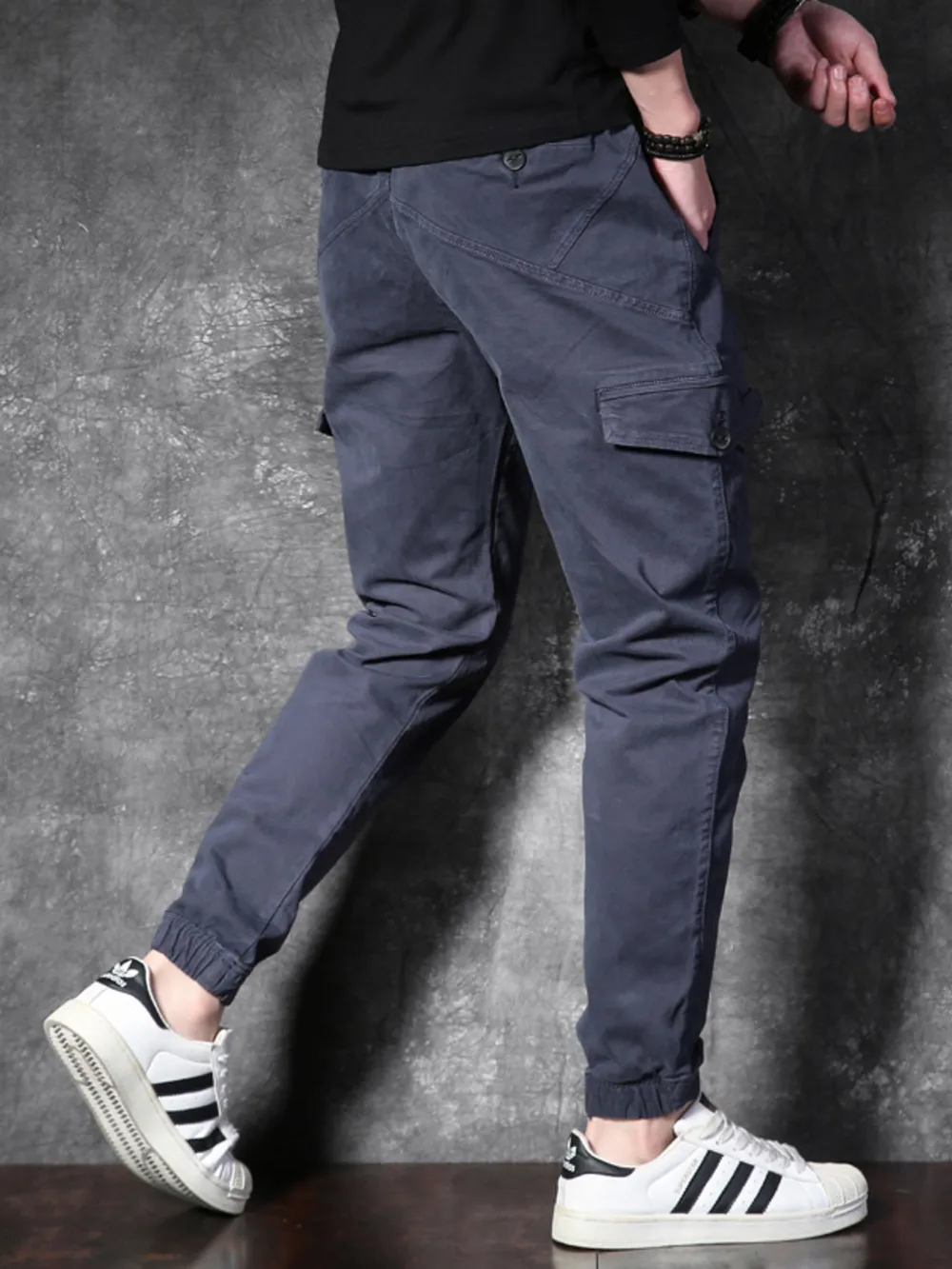 Men's Cargo Pants with Drawstring, image 15