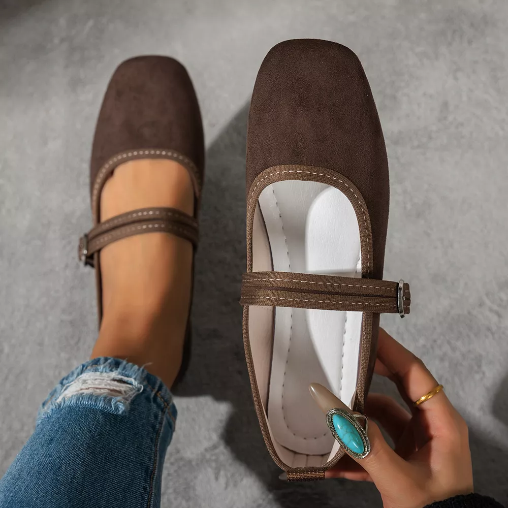 Square Toe Slip-Ons, image 5